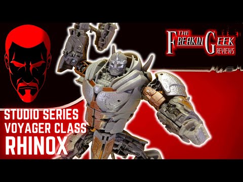 Studio Series Voyager RHINOX (RotB): EmGo's Transformers Reviews N' Stuff