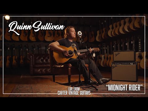 Quinn Sullivan performs "Midnight Rider" | Live from Carter Vintage Guitars | Nashville, TN