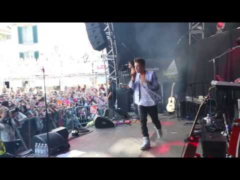 Luca Hänni Live - Shameless - Thunfest Thun (10.8.2013)