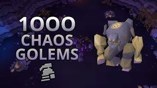 Loot From 1,000 Chaos Golems