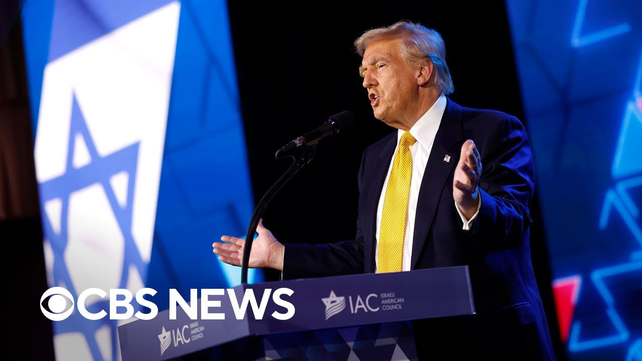 Trump slams Jewish Americans against him, makes Israel warnings
