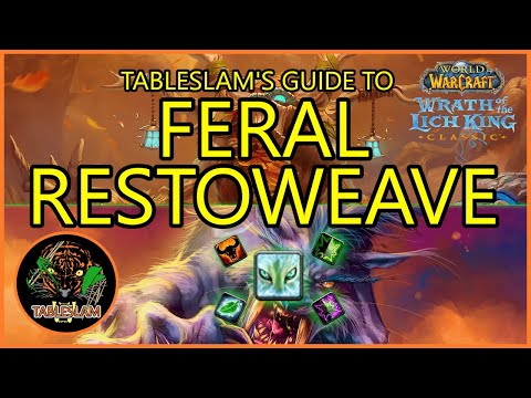 WotLK RESTOWEAVE FERAL - HYBRID Melee/Healer | FERAL DRUID WORKSHOP | WRATH CLASSIC