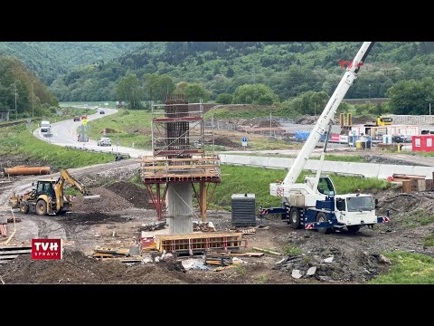 Výstavba R1 pod Urpínom pokračuje, obmedzenia sú nevyhnutné