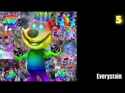 Психованные лица Бена Звездо шаблон (3000 фаз) - Часть 1