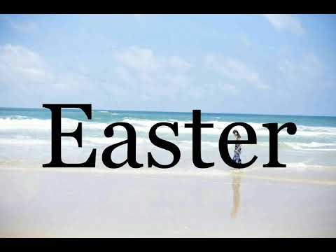 How To Pronounce Easter🌈🌈🌈🌈🌈🌈Pronunciation Of Easter