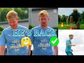 Kevin De Bruyne is Back 🔙 to Etihad from long time injury and he start his individual training