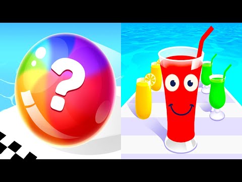 Ball Master 2048 VS Juice Run - All Levels Gameplay Android iOS Ep 2