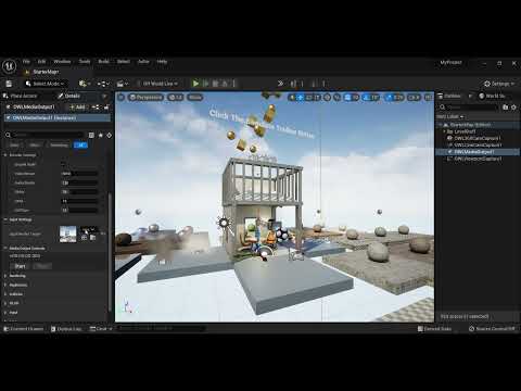 How to live-stream direct from Unreal Engine to RTMP, RTSP, SRT or live-record to MP4,MOV,AVI,MKV