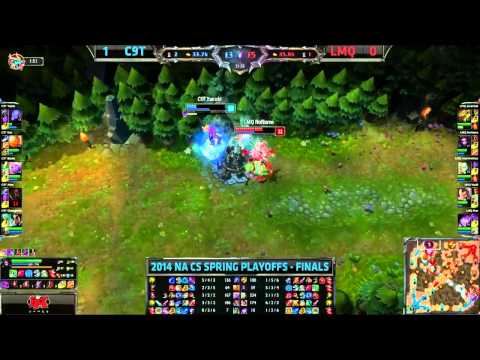 C9T Bischu Soraka VS LMQ Vasilii Graves Game 2 Highlights   NACS 2014 Spring Final MUST SEE
