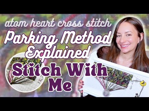 Stitch With Me: Full Coverage Cross Stitch | Parking Method + Waste Thread Finish