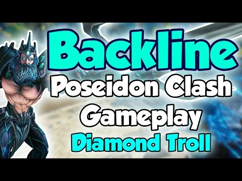 Smite: Backline- Poseidon Clash Gameplay