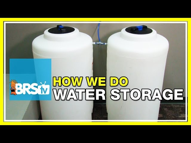 What Kind Of Water Storage Tanks Are The Ones Featured On