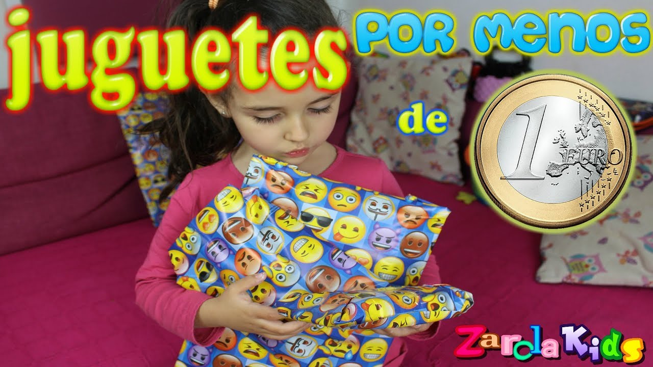 REGALOS POR MENOS DE 1 EURO !! Zarola kids Juguetes 1€ DOS