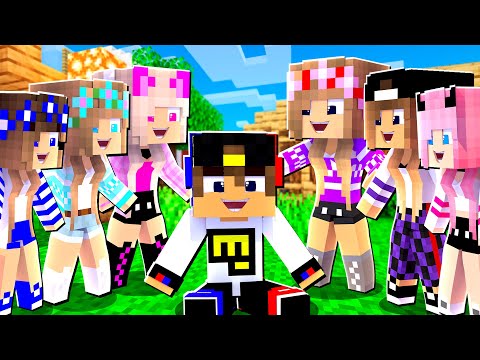 ALL FRIENDS OF EUGENBRO KOMPOT MA and GIRL in MINECRAFT! NOOB AND PRO VIDEO TROLLING MINECRAFT