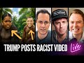 Trump Posts Racist Video Depicting Obamas As Apes