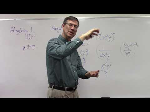 Algebra 1104 p 11-12