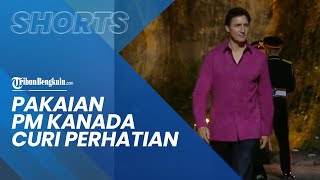 Pakaian PM Kanada Curi Perhatian saat Hadiri Jamuan Makan Malam, Kenakan Batik Warna Fuschia