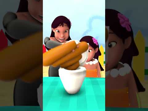 Giant Poop vs Toilet 😱💩🚽🤣🍫 - Lilo and Stitch vs Squid Game
