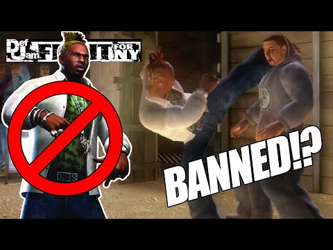 This Def Jam Fight For NY Character is Now BANNED In Tournaments. HERE'S WHY!