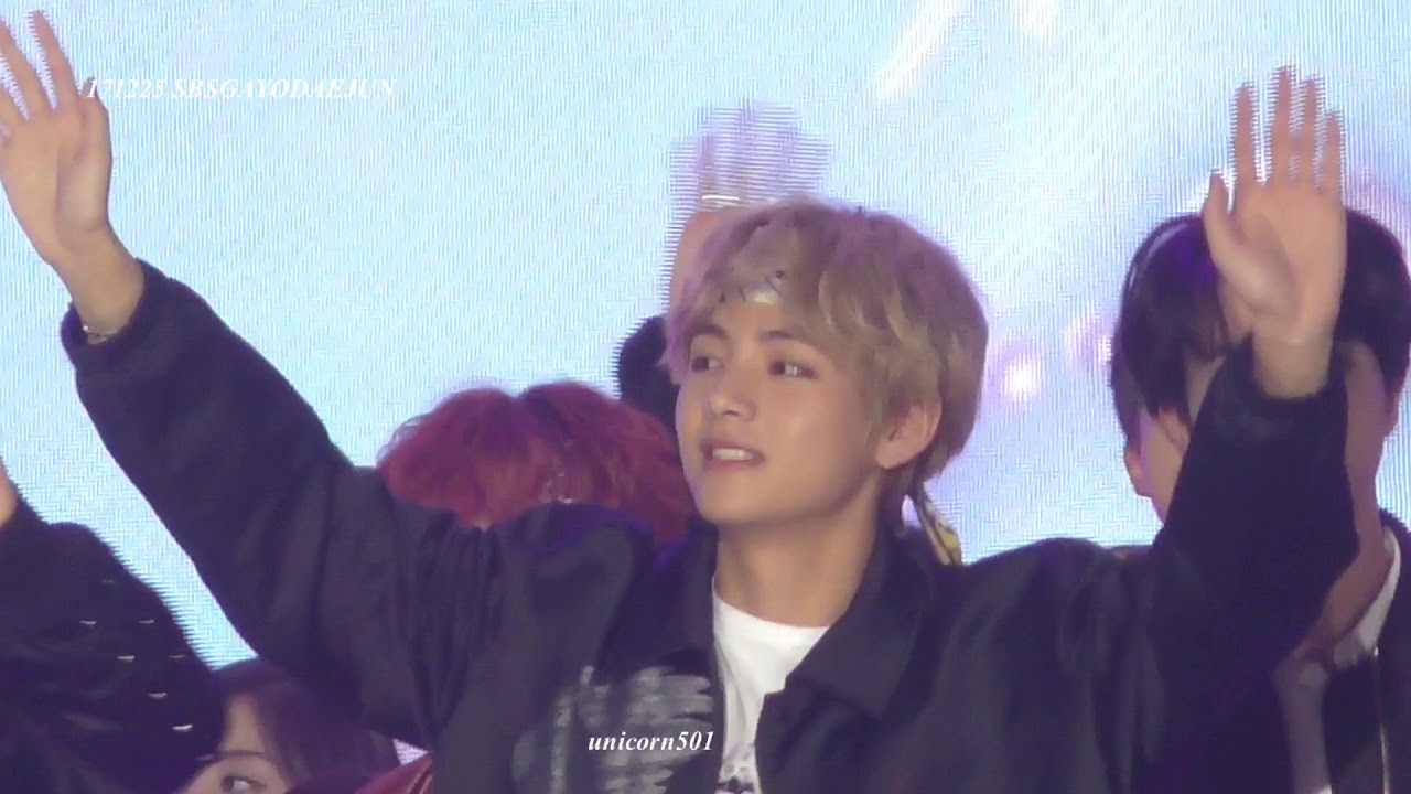 171225 SBS GAYODAEJUN ending BTS