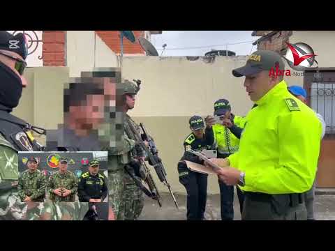 Este es el cabecilla de las disidencias que se entregó al Ejército en El Peñol, Nariño 