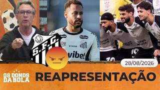 A volta do trio Garro, Yuri e Memphis no Corinthians e Neto detona Neymar e Santos | Reapresentação