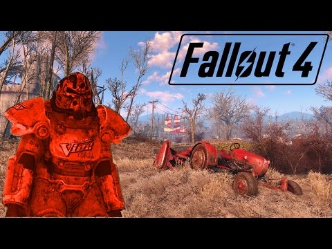Fallout 4 Playthrough Pt 63 FAR HARBOR DLC Gameplay Rare Vim Power Armour !!!!