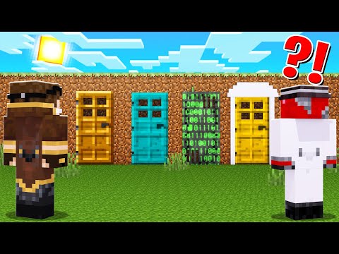 NON APRIRE LA PORTA SBAGLIATA DEI MOSTRI DI MINECRAFT!!