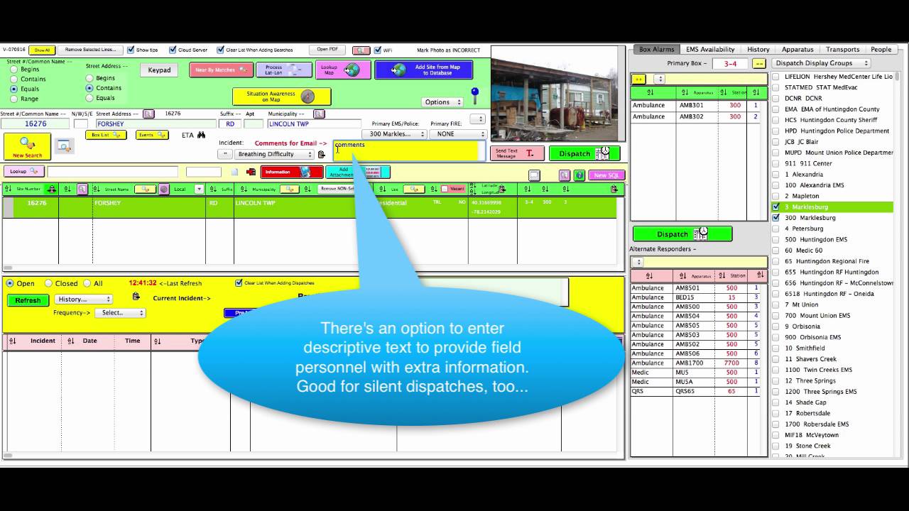 Basic Digital Dispatch Example