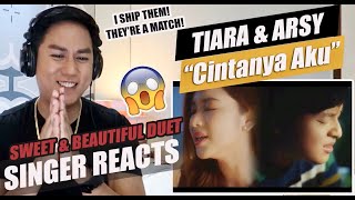 Download lagu Tiara Andini, Arsy Widianto - Cintanya Aku | SINGER REACTION mp3