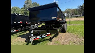 2025 TopHat Low Profile Dump 14K 14x83 DE14 -3' High Sides-Heavy-Duty Trailer Built to Haul It All!