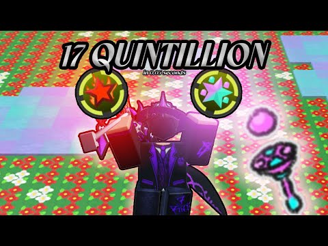 17 Quintillion Honey In 0.05 Seconds // BEE SWARM MODDED