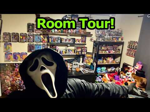 My FNAF Collection and Room Tour | 250 Subscriber and Halloween Special