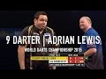 9 DARTER! | Adrian Lewis | World Darts.