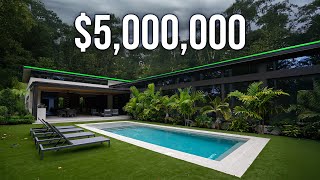 Inside A $5,000,000 Cozy Miami Mansion On A Rainy Day