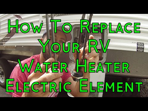 How To Replace Your RV Electric Water Heater Element - Suburban Electric Element Replacement