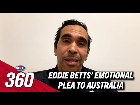 Eddie Betts emotionally confronts Tex Walker's racial slur | AFL 360 | FOX Footy