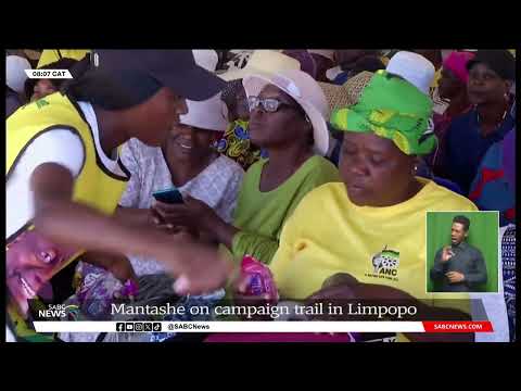 2024 Elections I Gwede Mantashe leads election campaign in Seshego