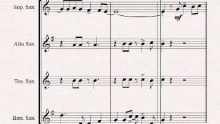 Feliz Navidad - Christmas Classic - Saxophone Quartet