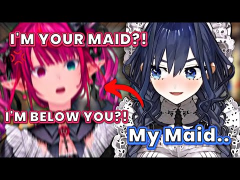 IRyS can't believe Kronii just called her "My Maid"!