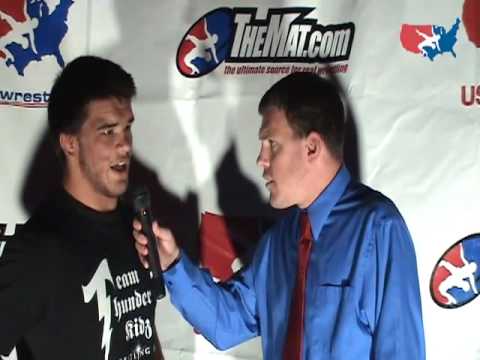 Junior Freestyle 189-pound champion Morgan McIntosh of California