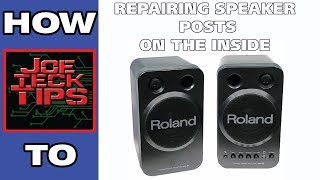 Video thumbnail for Roland MA-8 (inside) post repair | HOW TO | JoeteckTips by Joeteck