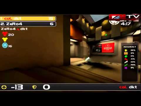 ZeRo4 vs dkt   Hektik   VOD   Quake Live   30fps