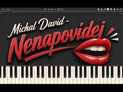 Michal David - Nenapovídej - Piano tutoriál