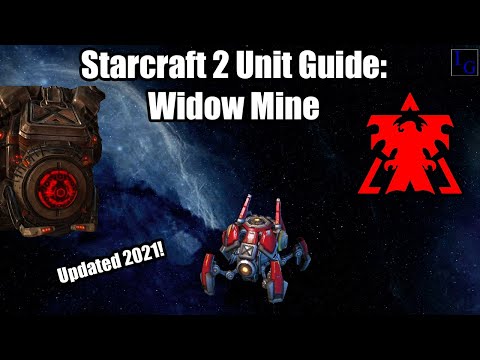Starcraft 2 Unit Guide - Widow Mine | Abilities, How to USE & How to COUNTER | Learn to Play SC2