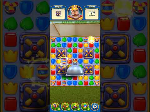 Royal Match Gameplay Level 5600 | Super Hard Level Area 70 King's Nightmare Super Light Ball