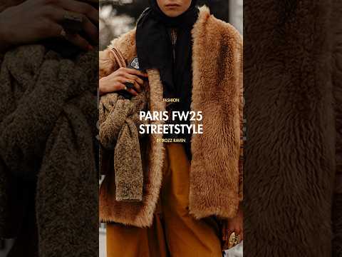 Models Wore Off-Duty During Paris Fashion Week 2025 StreetStyle #parisfashionweek #fashionstyle #fw