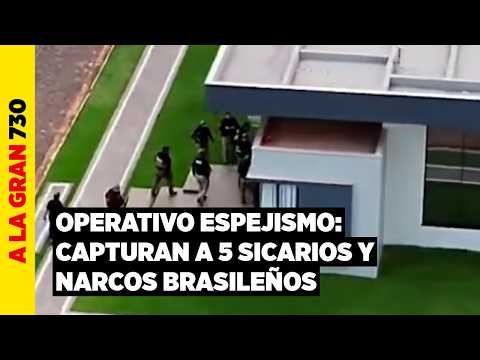 ¡Cayeron en Canindeyú! 5 peligrosos brasileños buscados por narcotráfico y homicidio