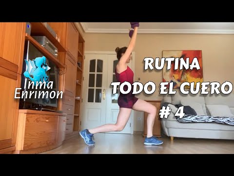 Entrenamos en casa: seguimos nuestra rutina... ¡quema 500 calorías!