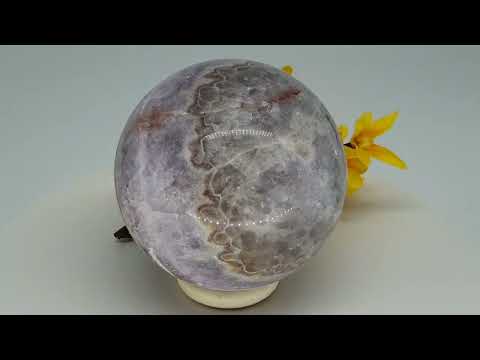 Amethyst Schloss 61 Steinkugel